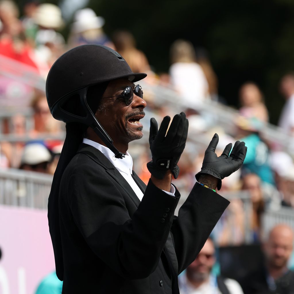 Snoop Dogg bei den Olympischen Sommerspielen im August 2024