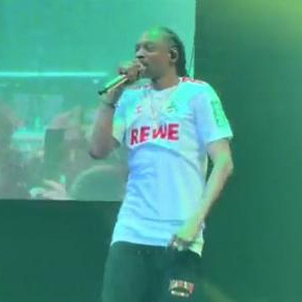 Snoop Dogg bei seinem Konzert in Köln