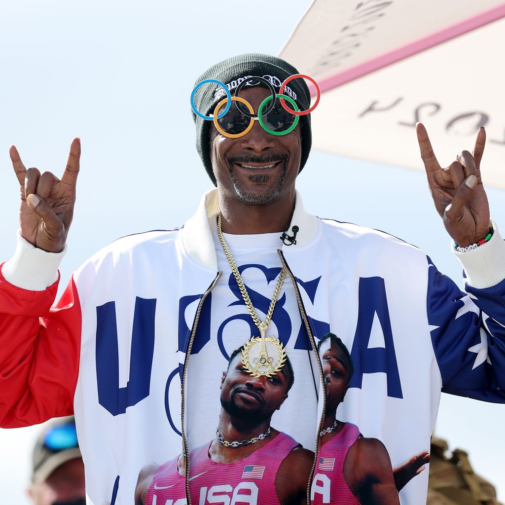 Snoop Dogg bei den Olympischen Spielen 2024 in Paris