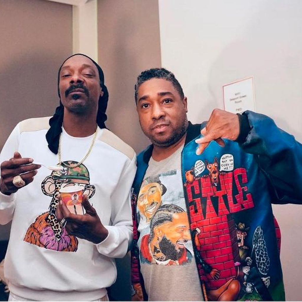 Snoop Dogg mit seinem Bruder Bing