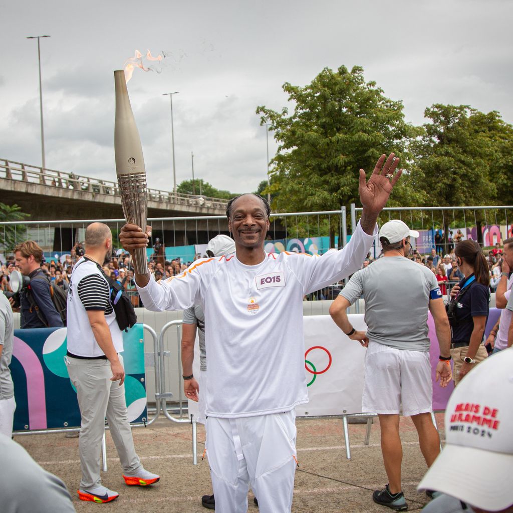 Snoop Dogg bei den Olympischen Sommerspielen 2024 in Paris