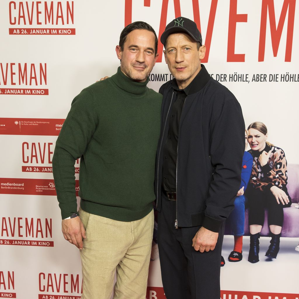Schauspieler Sönke Möhring mit seinem Bruder Wotan Wilke Möhring
