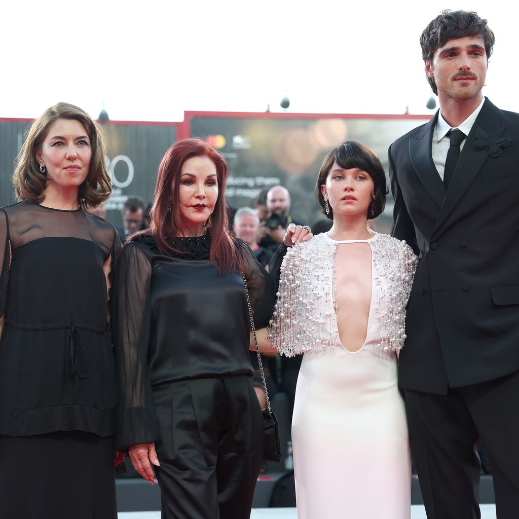 Sofia Coppola, Priscilla Presley, Cailee Spaeny und Jacob Elordi