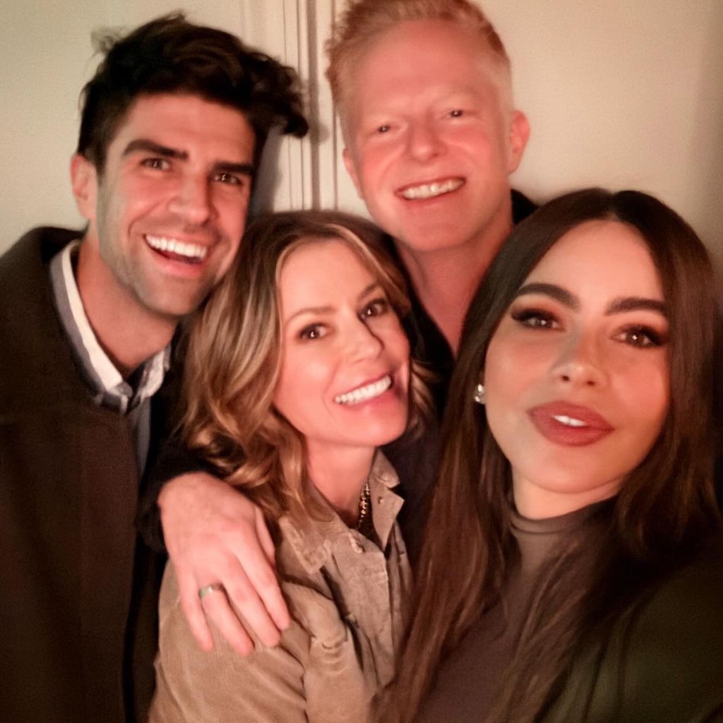 Sofia Vergara, Julie Bowen, Jesse Tyler Ferguson und Justin Mikita
