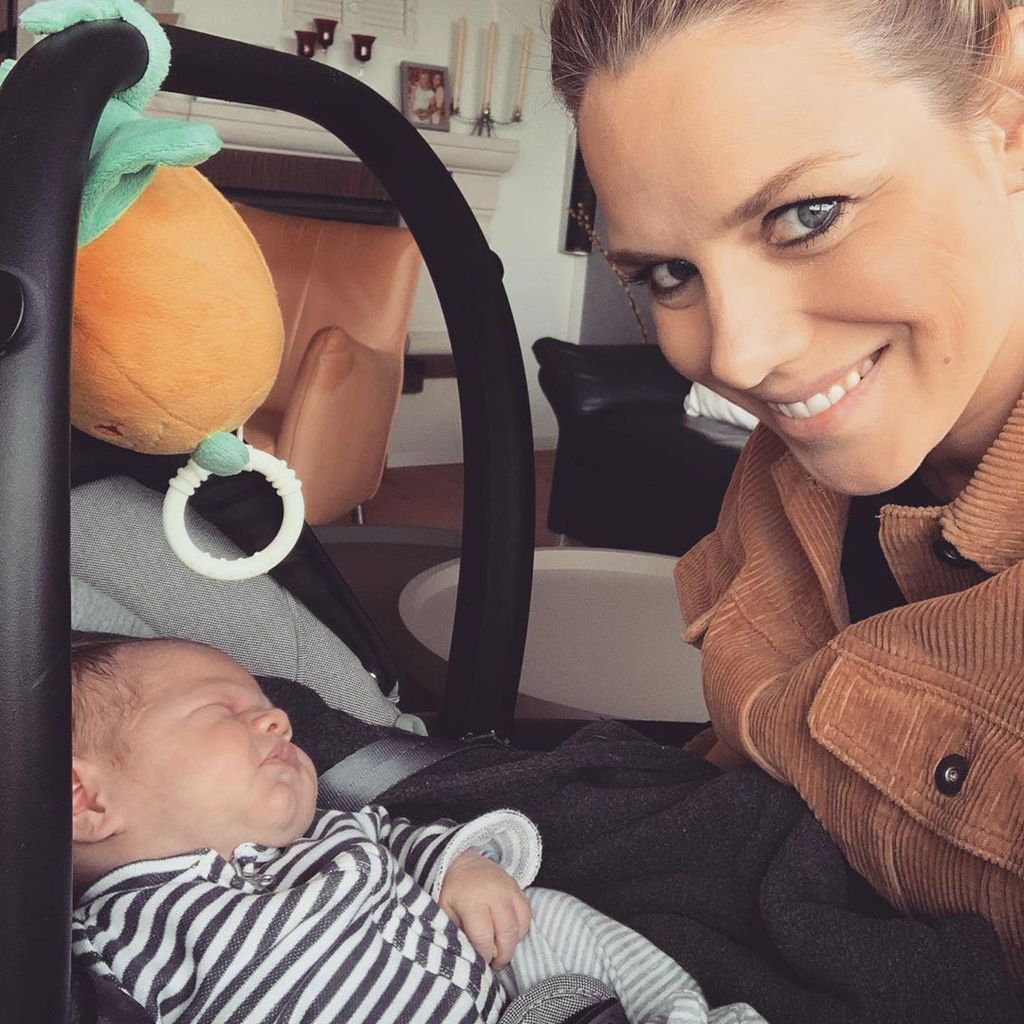 Sohn Carl und Sandra Kuhn im November 2019