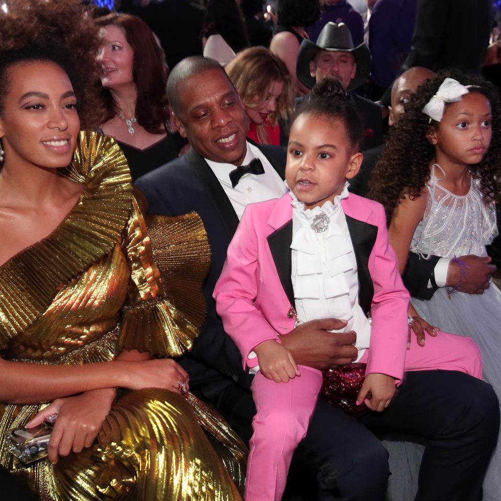 Solange Knowles, Jay-Z, Blue Ivy Carter und Madison Brown