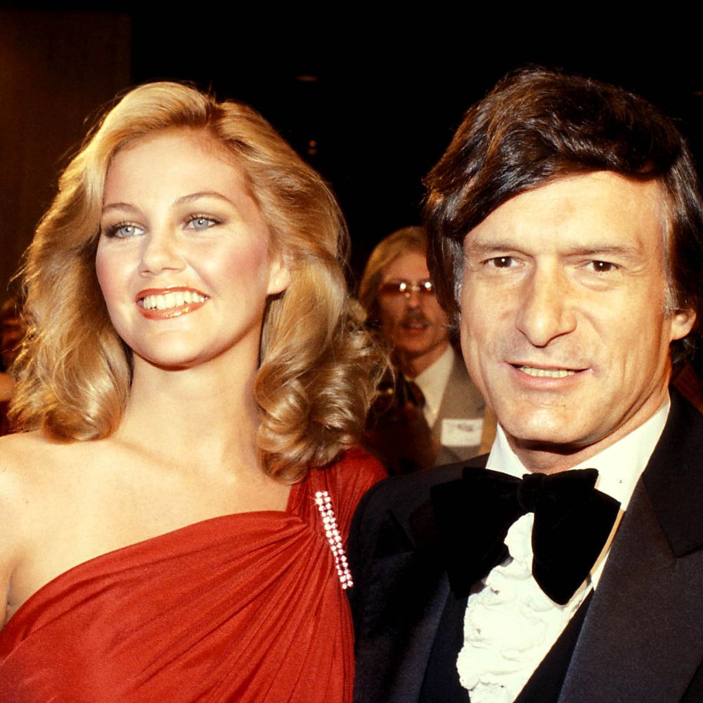 Sondra Theodore und Hugh Hefner im Jahr 1978