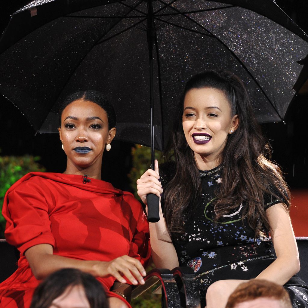 Sonequa Martin-Green und Christian Serratos