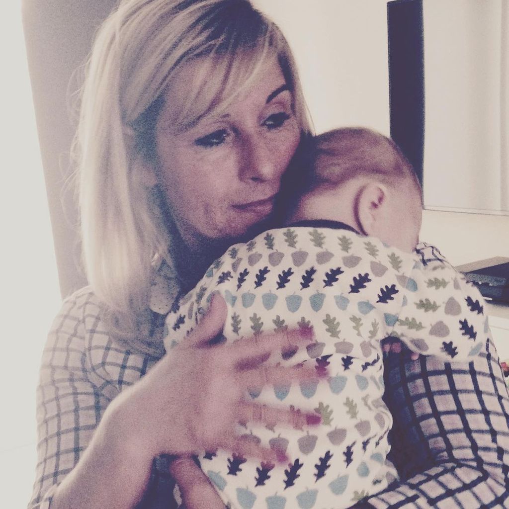 Sonja Strano mit ihrem Enkel Alessio Lombardi