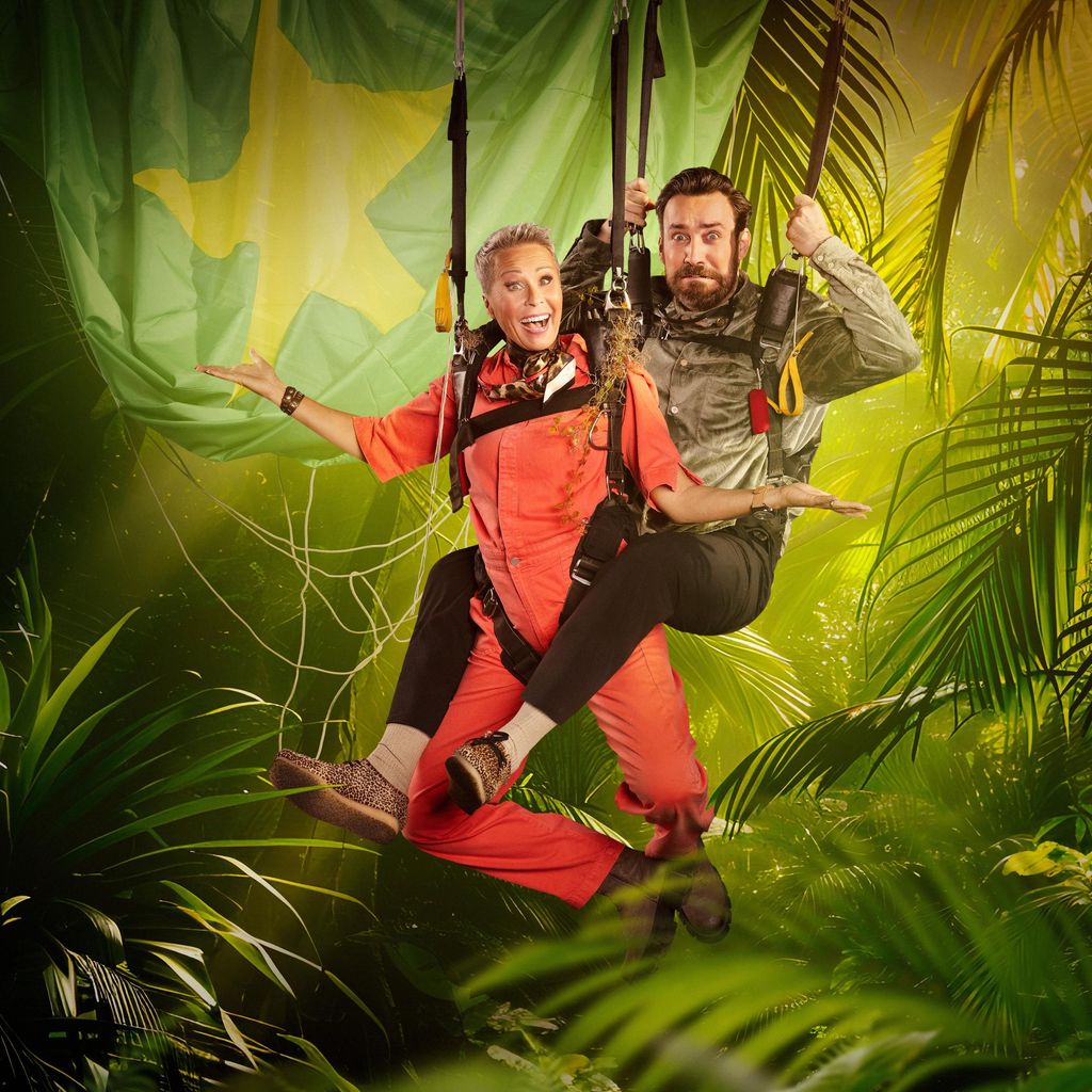 Die Dschungelcamp-Moderatoren Sonja Zietlow und Jan Köppen