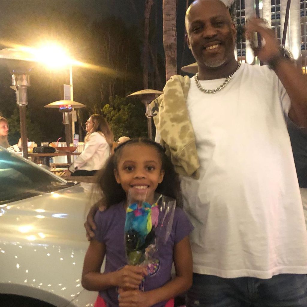 Sonovah Hillman Jr. mit ihrem Vater, Rapper DMX