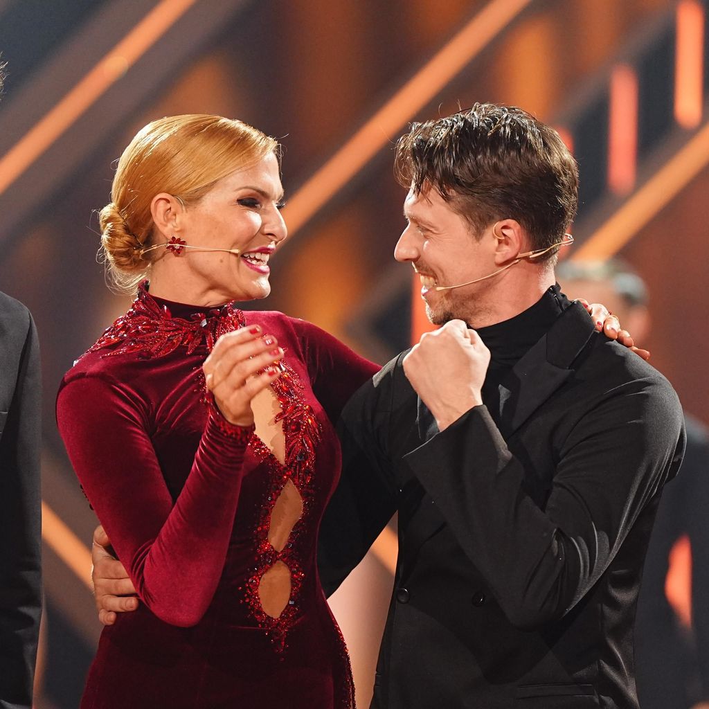 Sonya Kraus und Valentin Lusin bei "Let's Dance" 2026