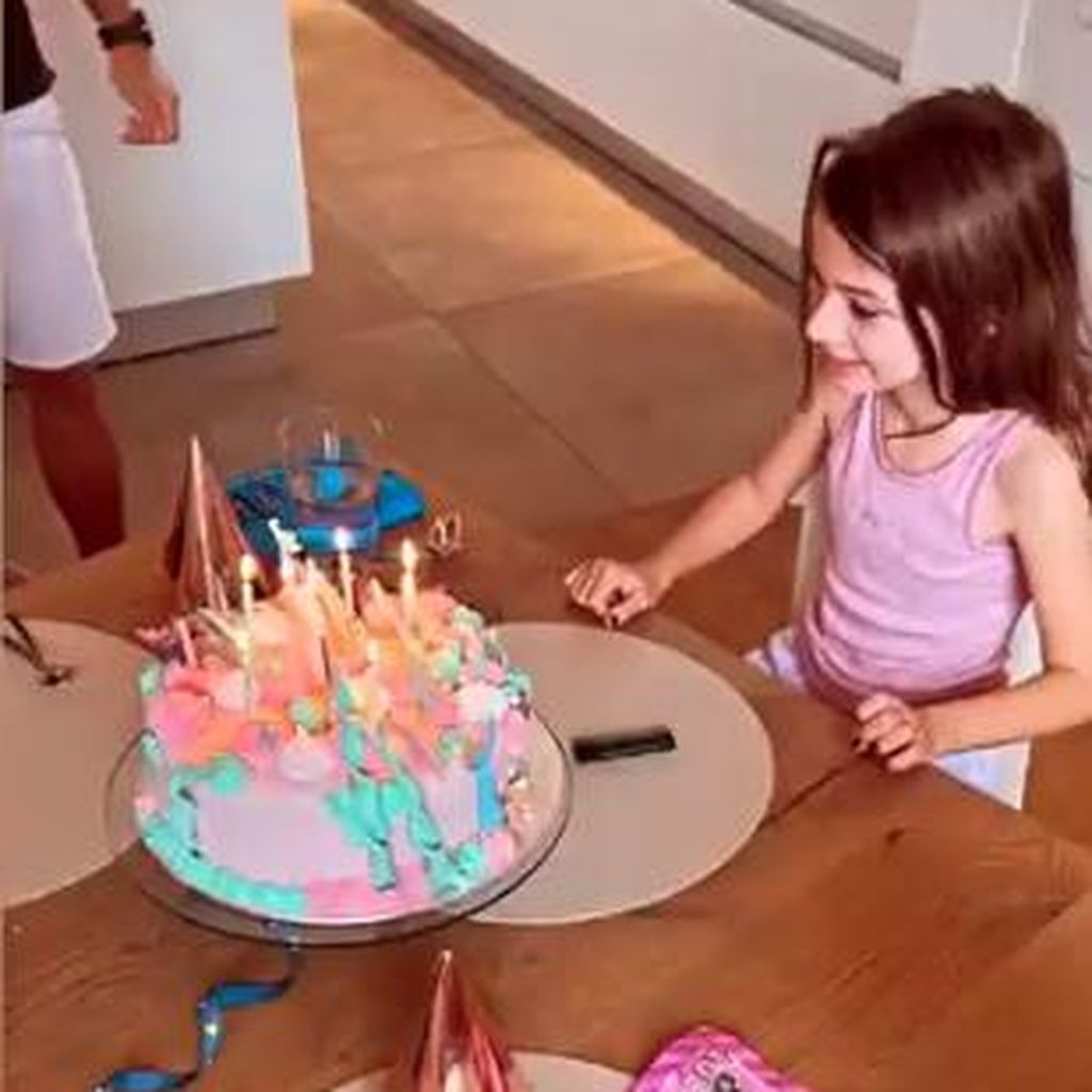Sophia Cordalis an ihrem siebten Geburtstag