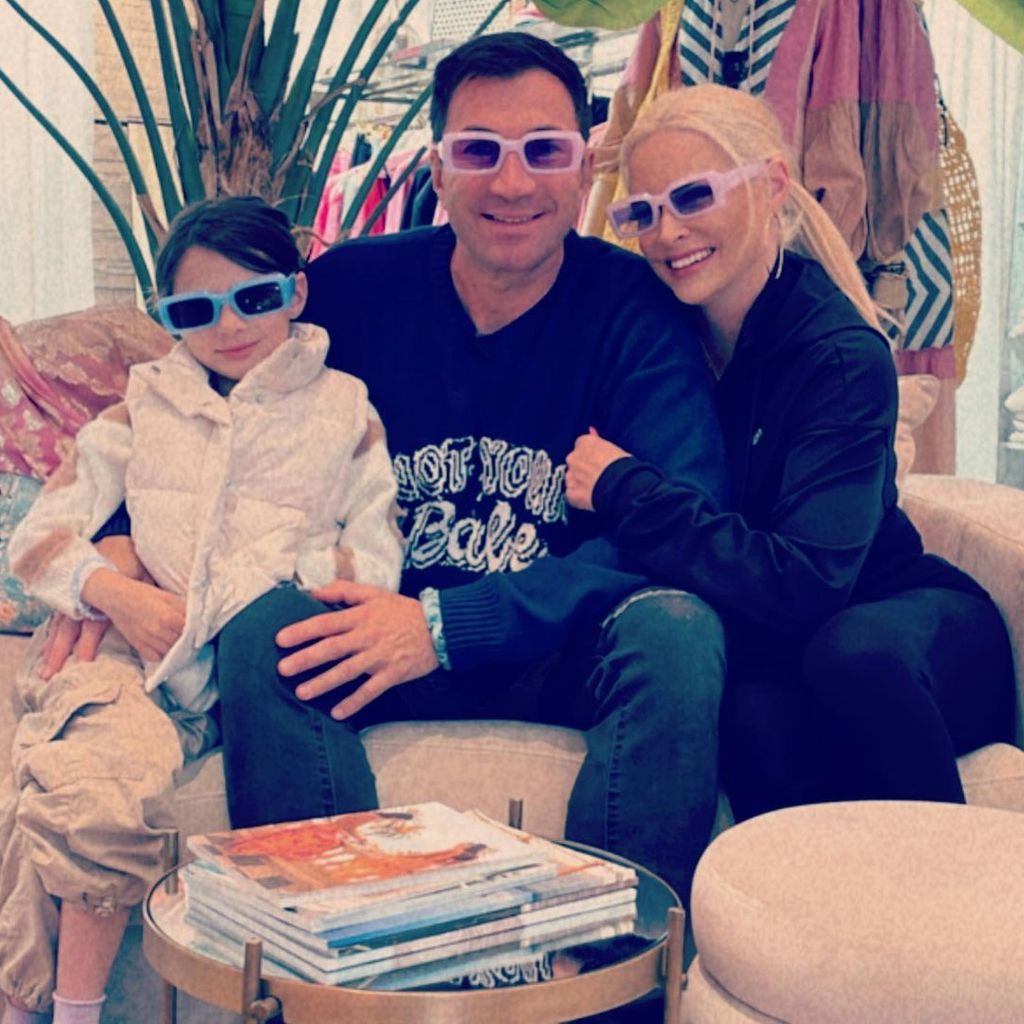Sophia Cordalis, Lucas Cordalis und Daniela Katzenberger im April 2023