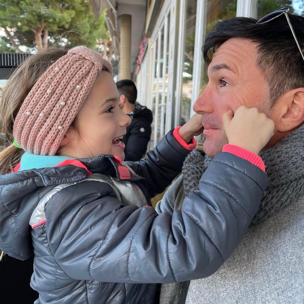 Sophia Cordalis mit ihrem Vater Lucas Cordalis im Mai 2022