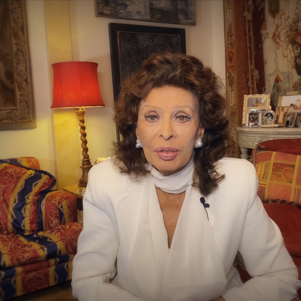 Sophia Loren im Oktober 2020