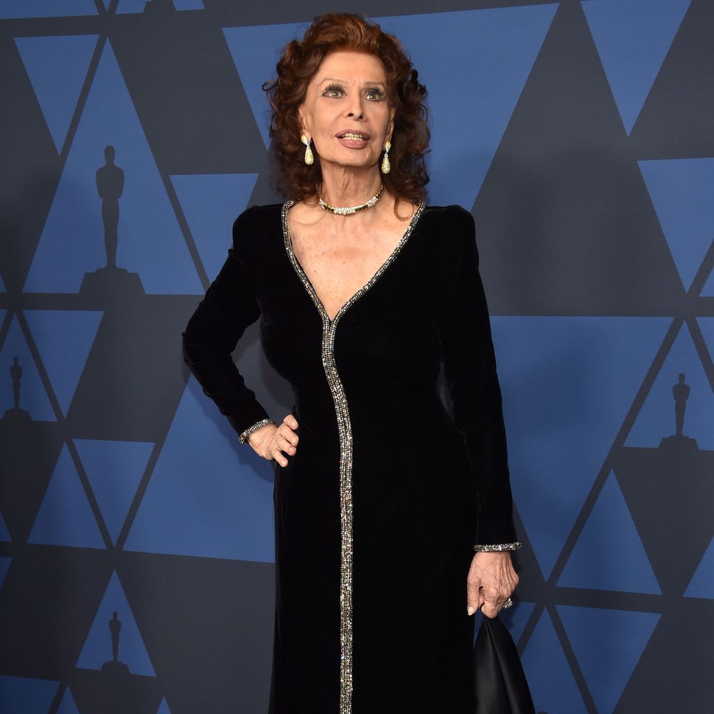 Sophia Loren im Oktober 2019