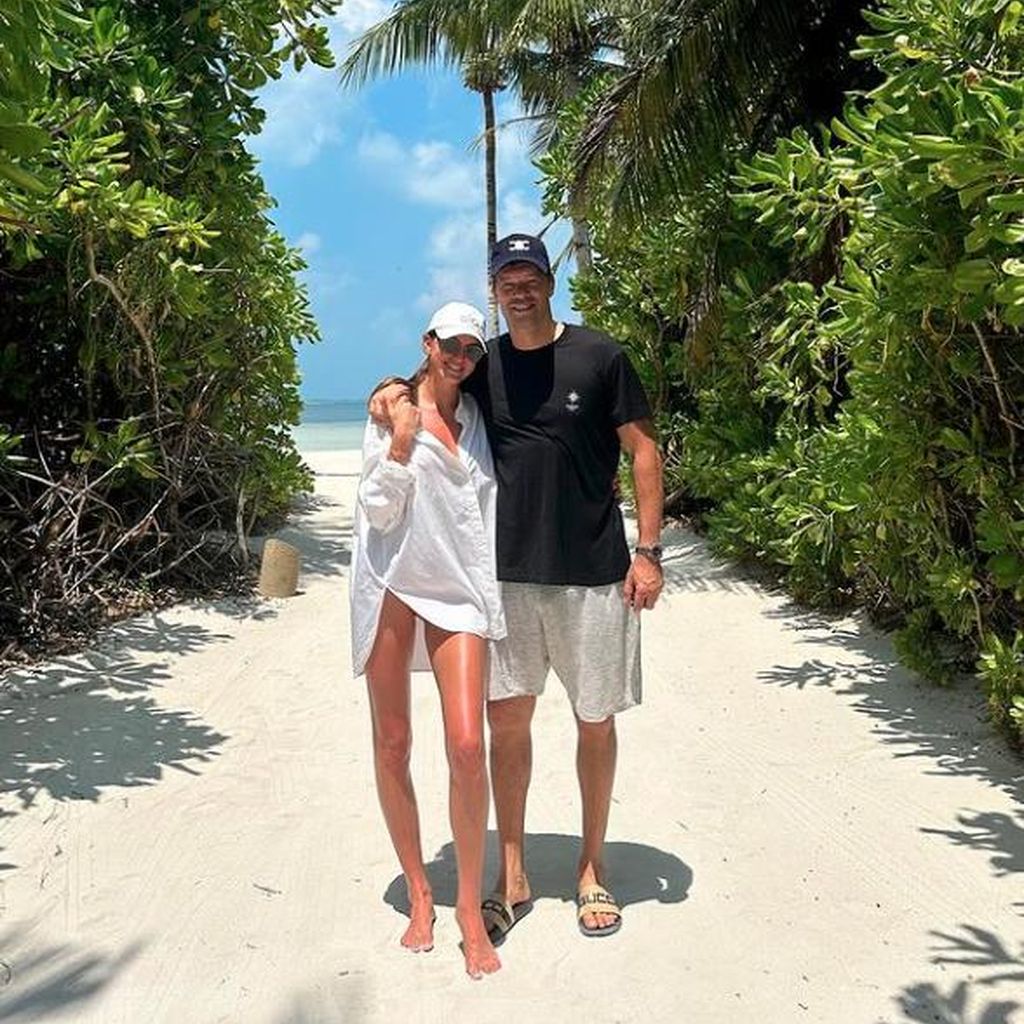 Sophia Schneiderhan und Michael Ballack auf den Malediven