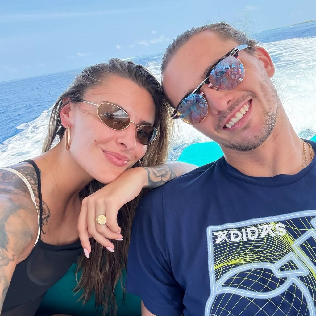 Sophia Thomalla und Alexander Zverev im Pärchenurlaub