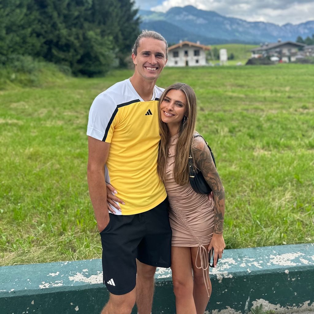 Sophia Thomalla und Alexander Zverev im Juni 2024