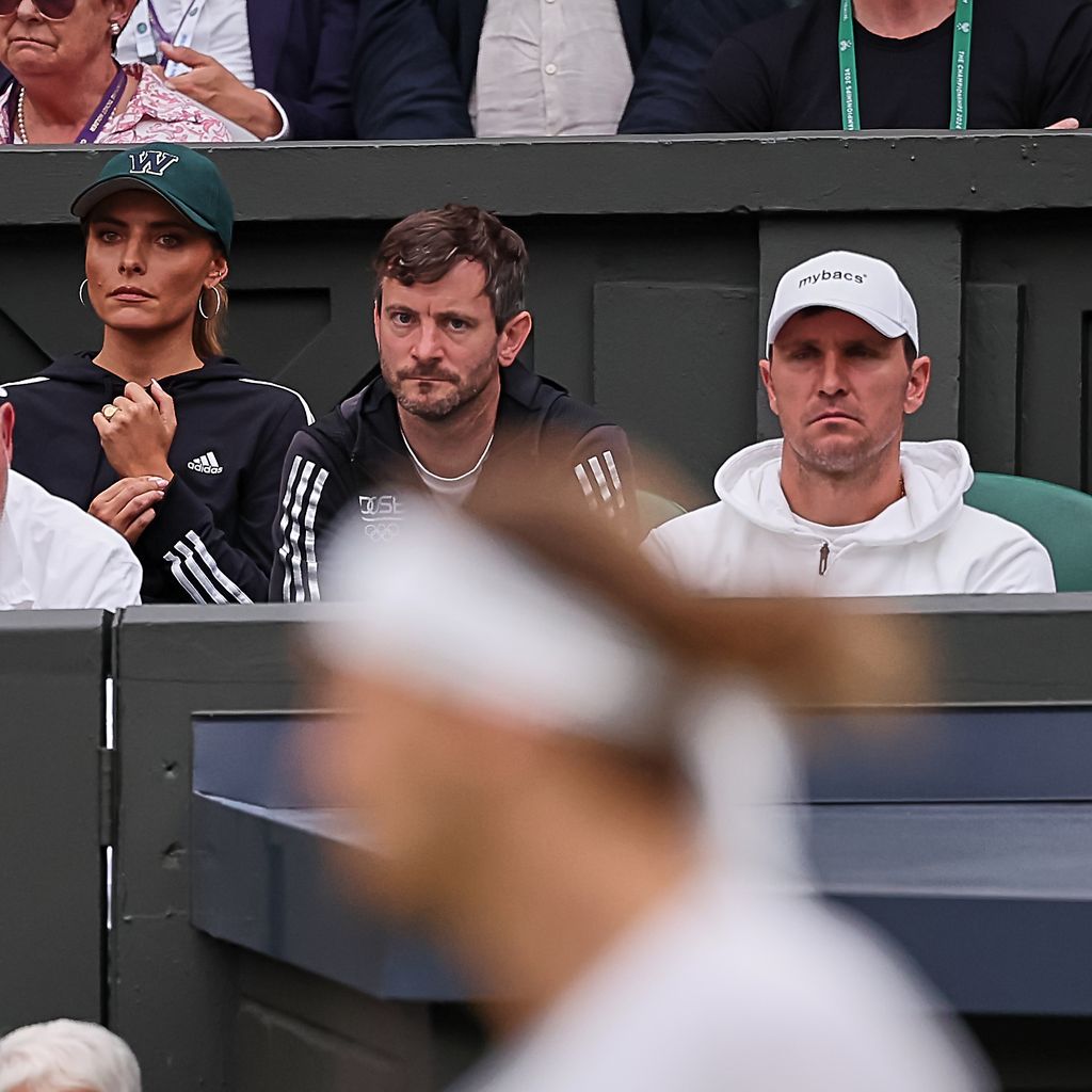 Sophia Thomalla und Mischa Zverev in Wimbledon 2024