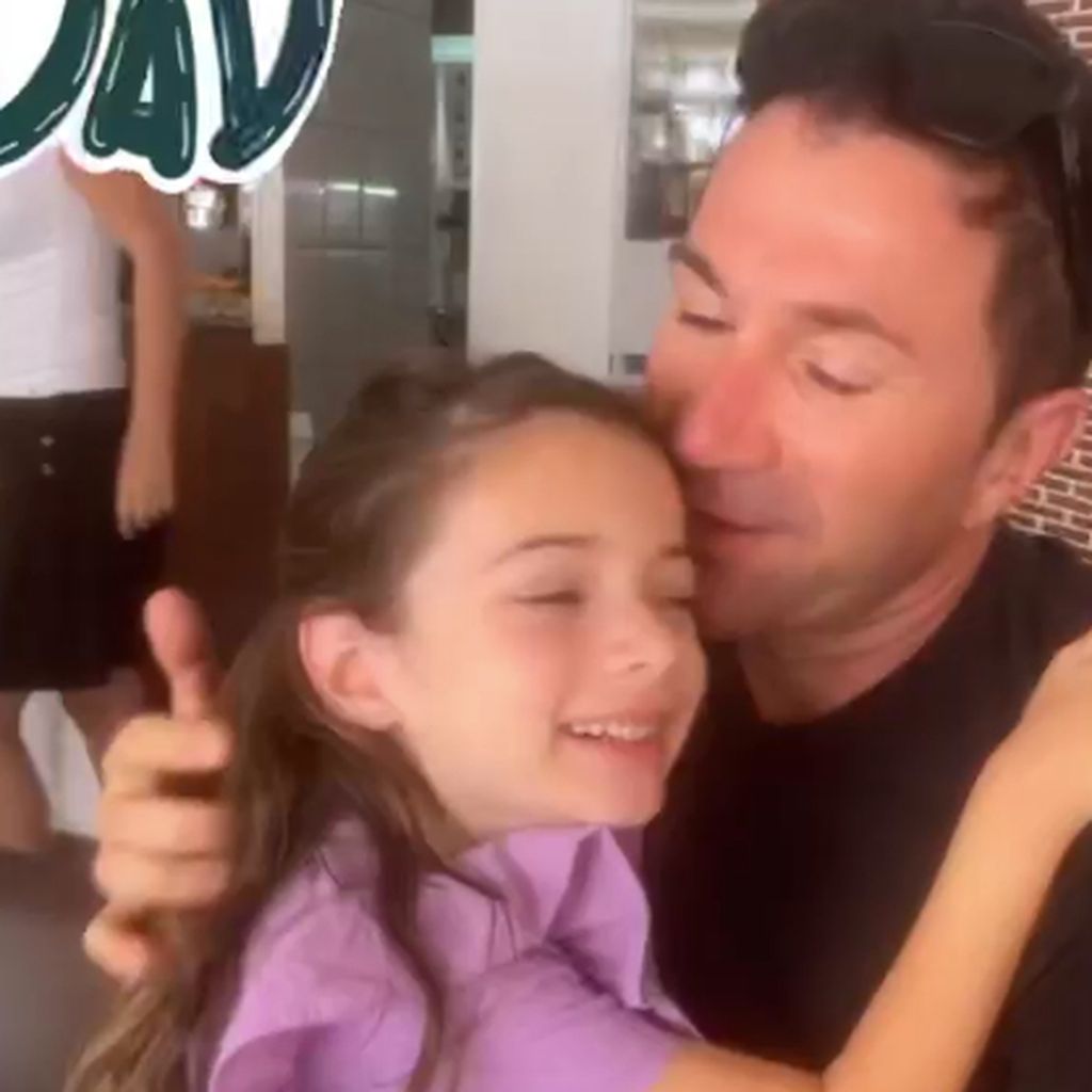 Lucas Cordalis und seine Tochter Sophia