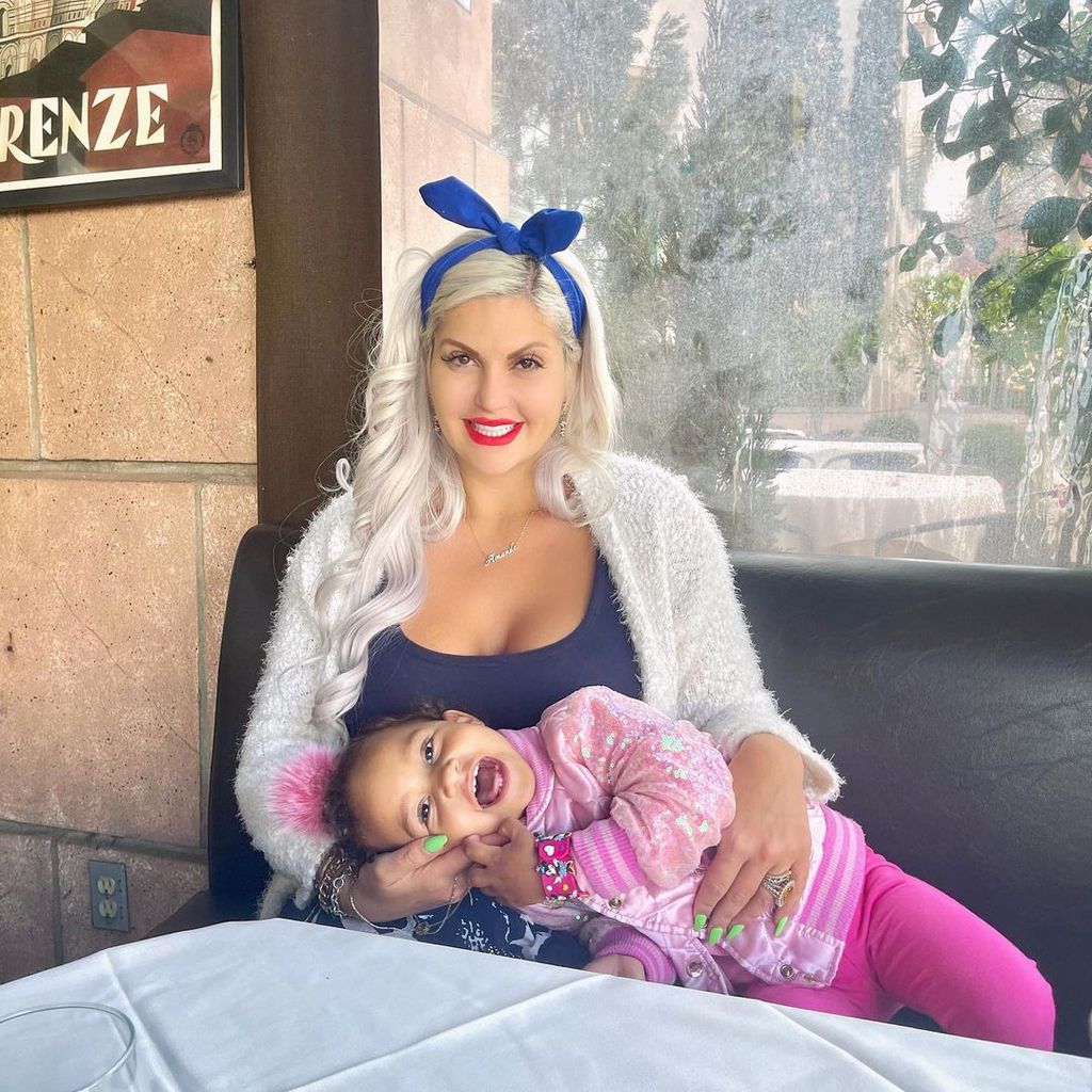 Sophia Vegas mit ihrer Tochter Amanda