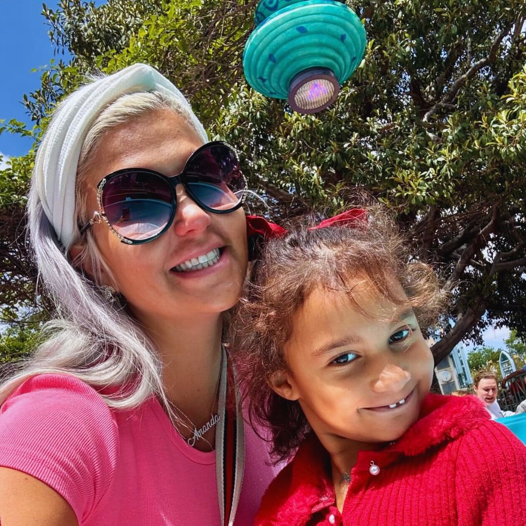 Sophia Vegas mit Tochter Amanda