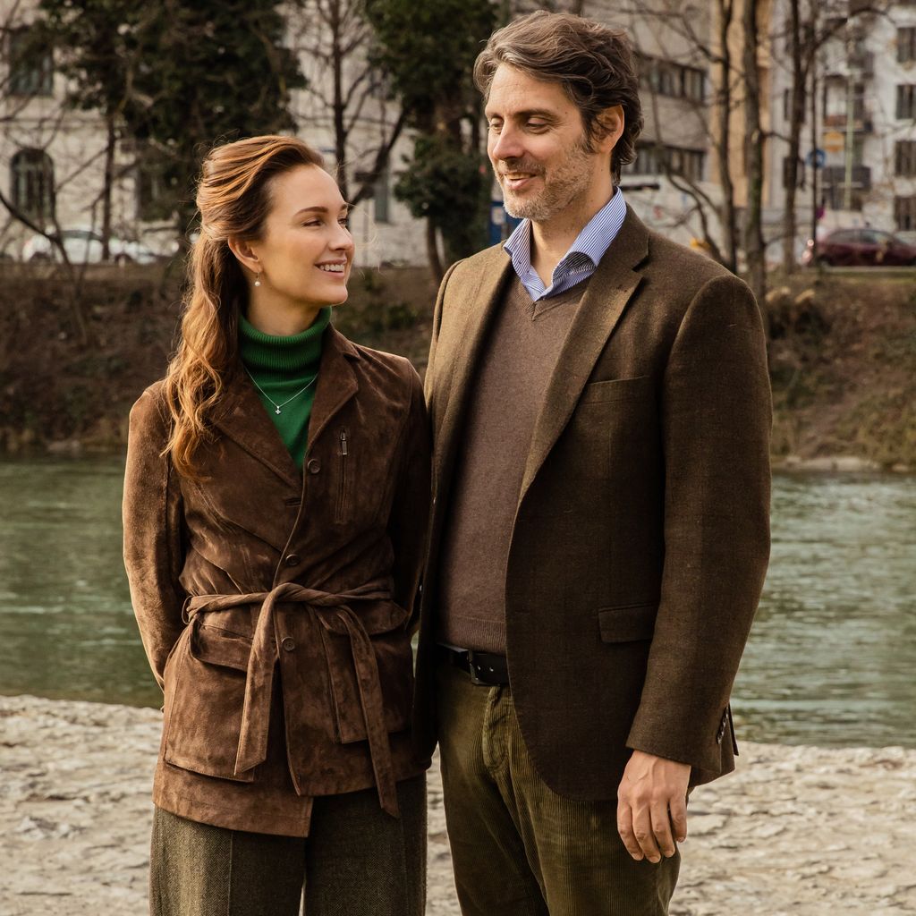 Ludwig Prinz von Bayern (r.) und seine Frau Sophie-Alexandra Evekink