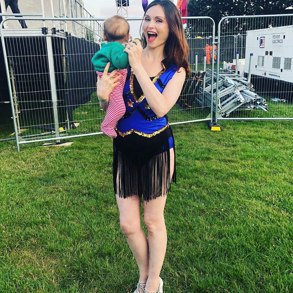 Sophie Ellis-Bextor mit ihrem Sohn Mickey