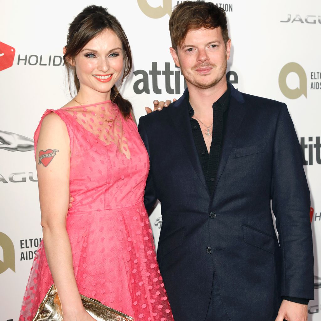 Sophie Ellis-Bextor und Richard Jones bei den Attitude Awards 2017