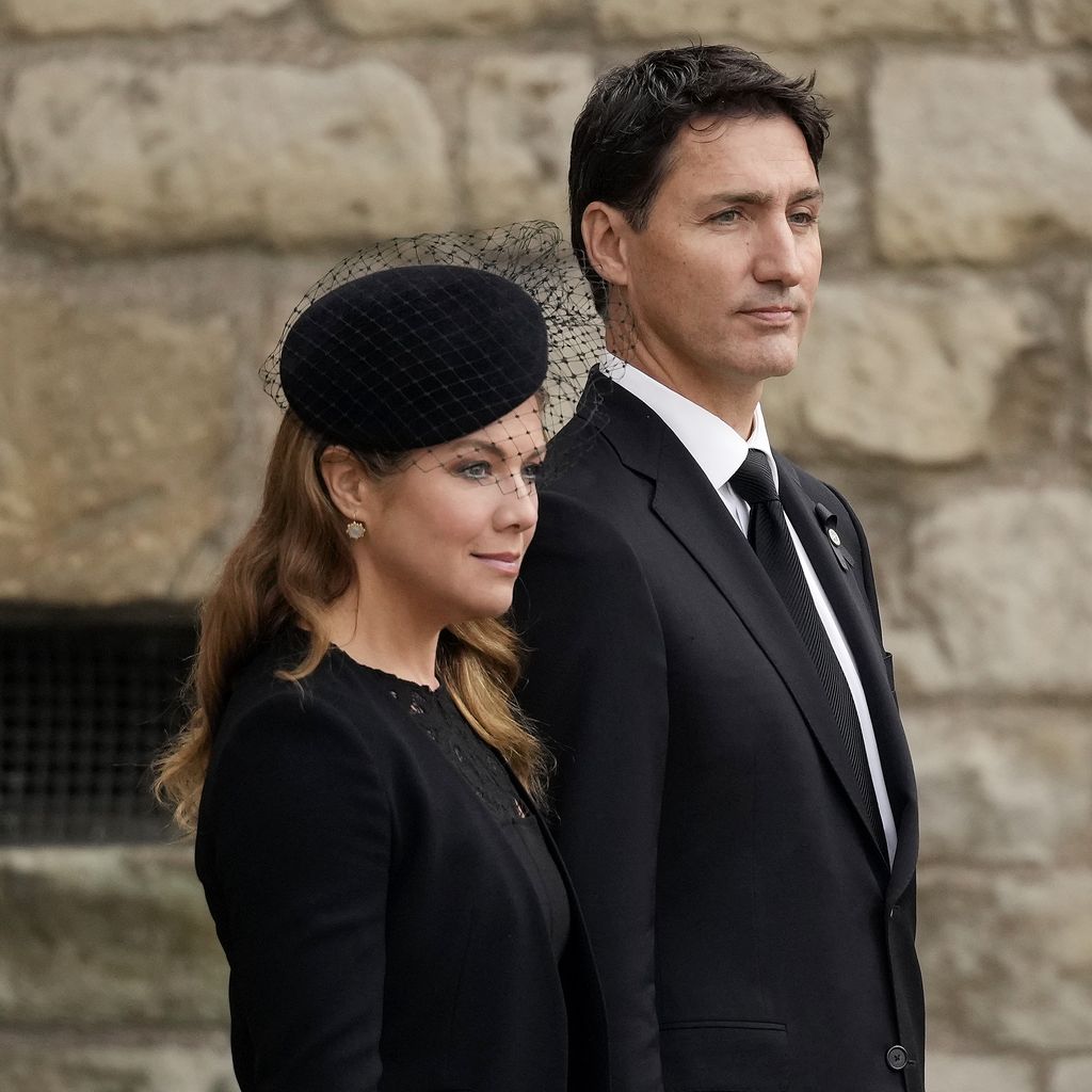 Sophie Grégoire und Justin Trudeau im September 2022 in London