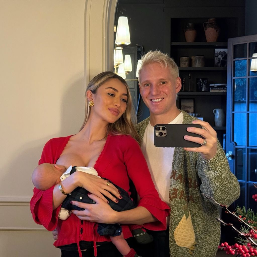 Sophie Haboo und Jamie Laing mit Baby Ziggy