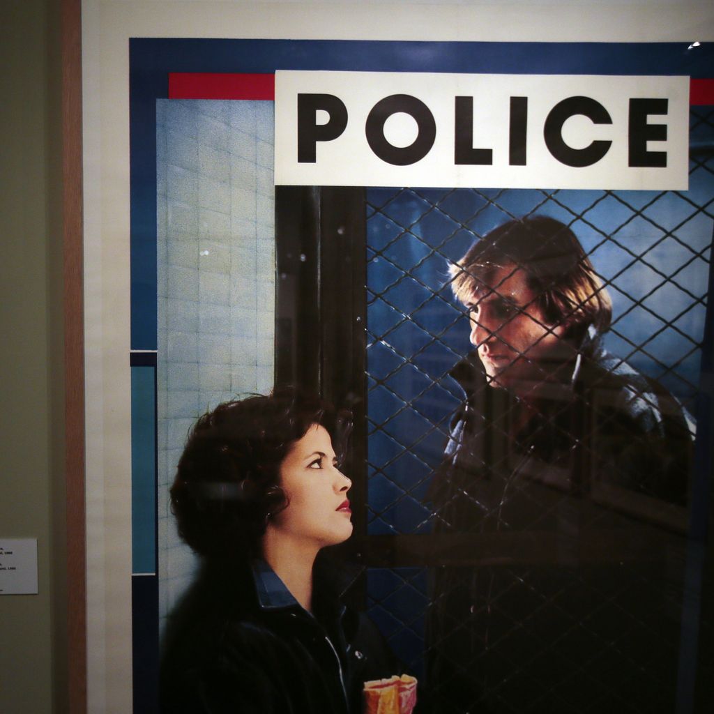 Sophie Marceau und Gerard Depardieu in dem Film "Police"