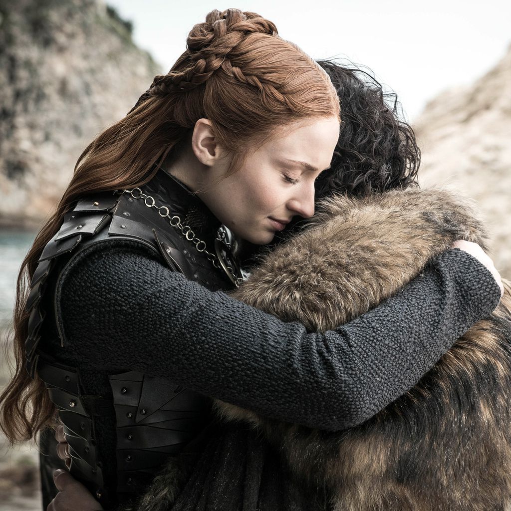 Sophie Turner und Kit Harington in der achten "Game of Thrones"-Staffel