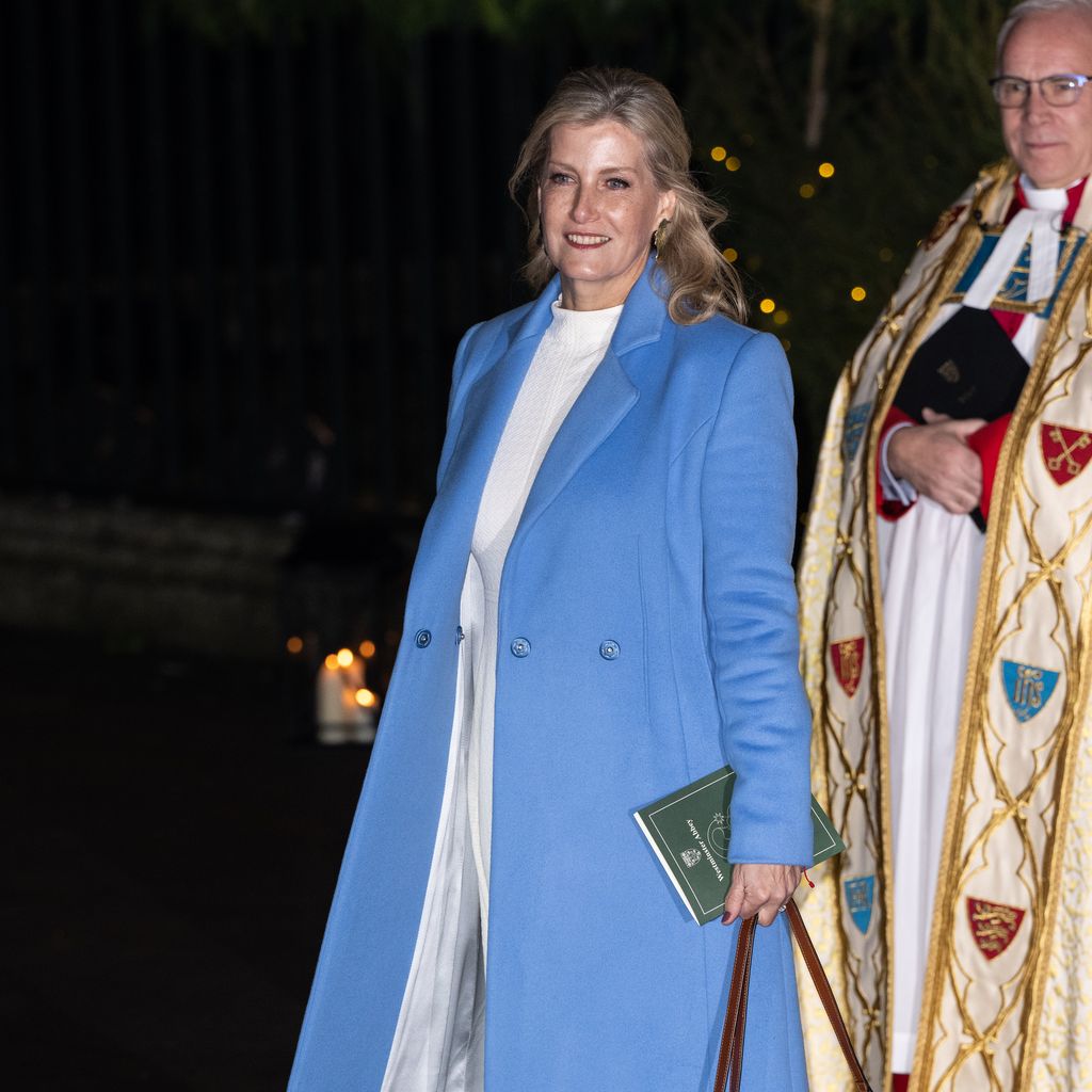 Herzogin Sophie beim Weihnachtsgottesdienst, Dezember 2023