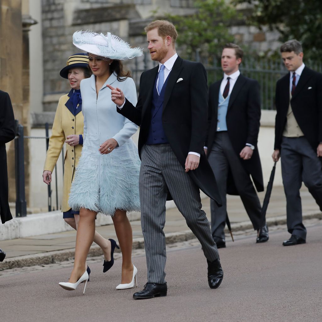 Sophie Winkleman und Prinz Harry bei der Hochzeit von Lady Gabriella Windsor