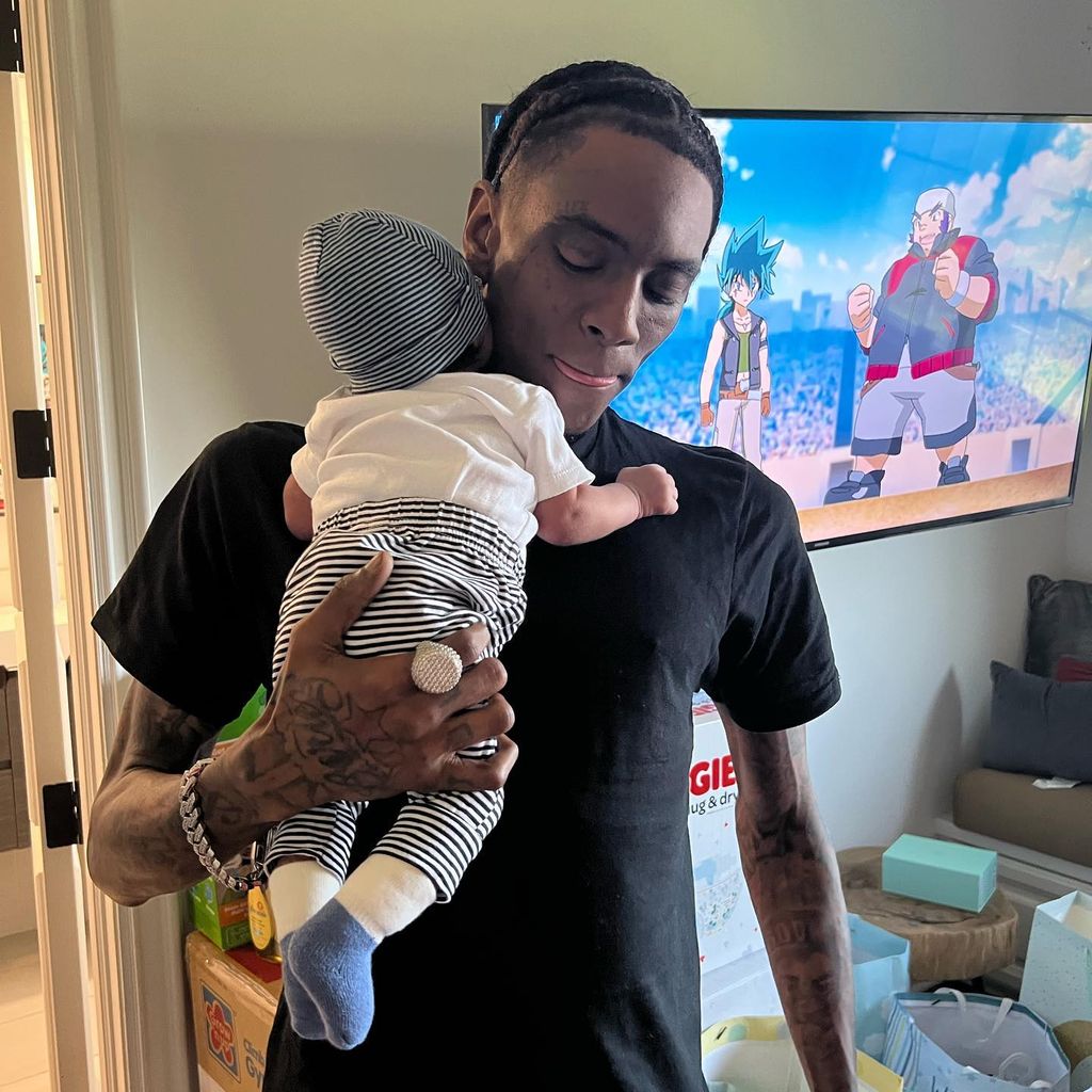 Soulja Boy und sein Sohn im September 2022