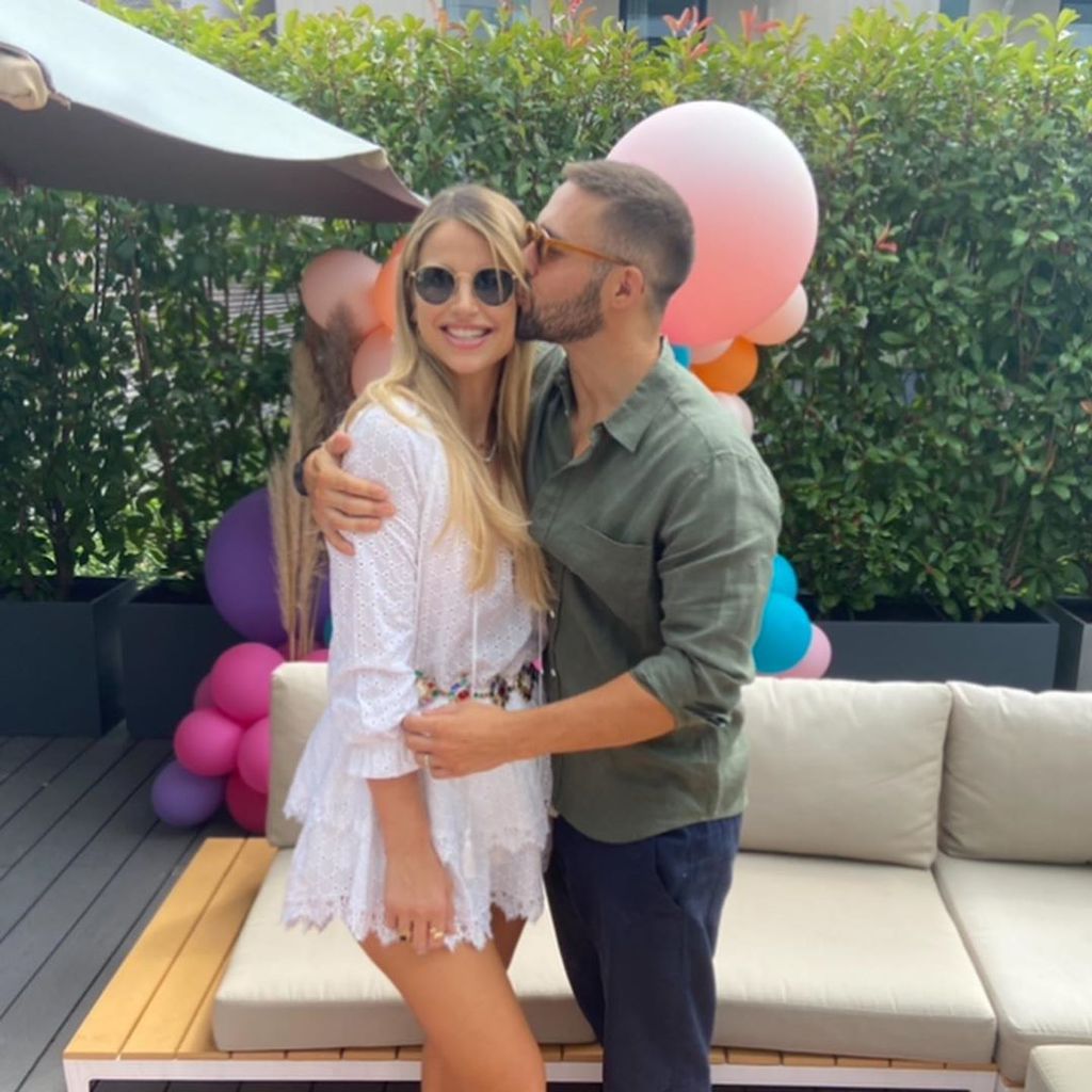 Spencer Matthews und Vogue Williams, August 2020