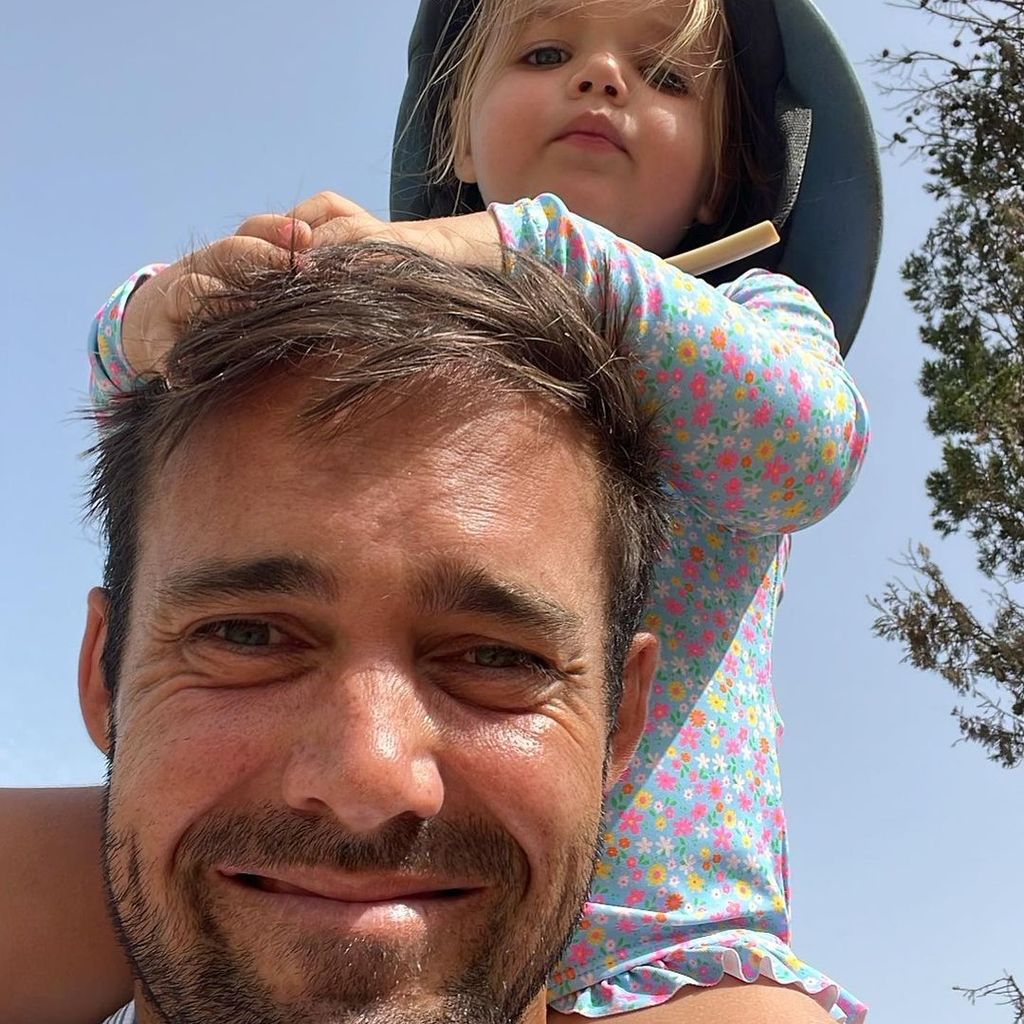 Spencer Matthews mit seiner Tochter Gigi, Juli 2023