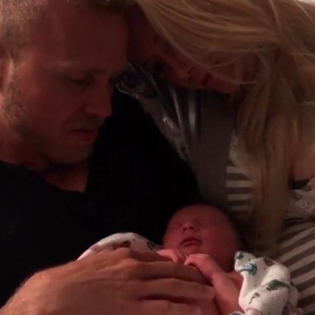 Spencer Pratt und Heidi Montag mit ihrem Sohn Gunner