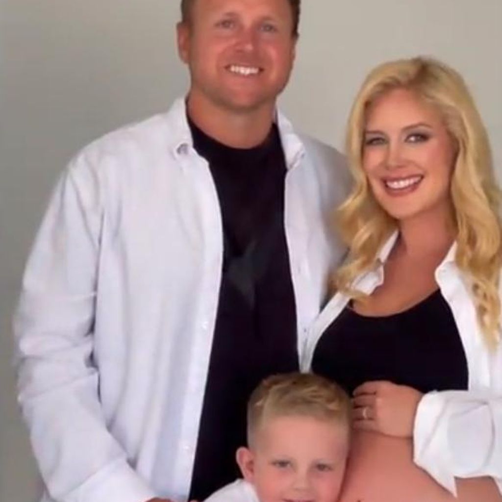 Spencer Pratt und Heidi Montag mit ihrem Sohn Gunner