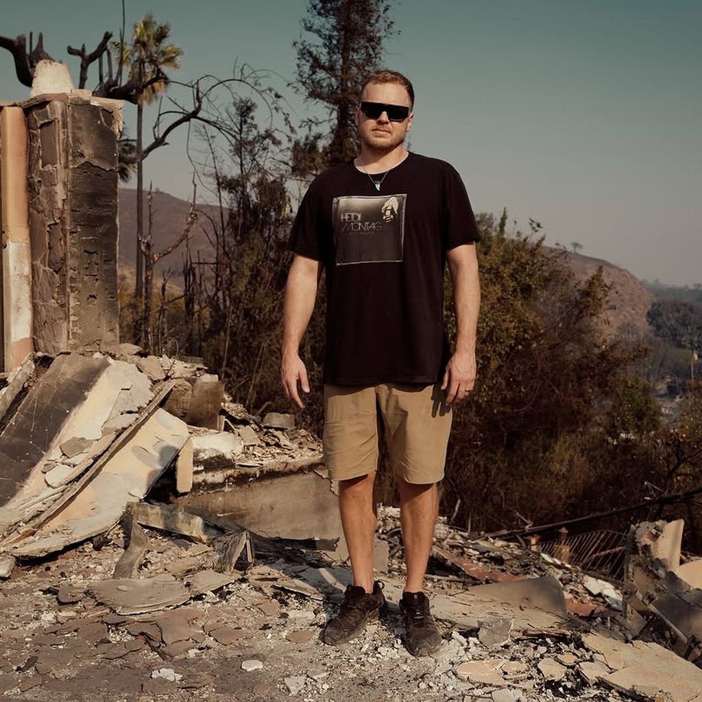 Spencer Pratt zeigt sich auf Instagram vor den Ruinen seines Hauses
