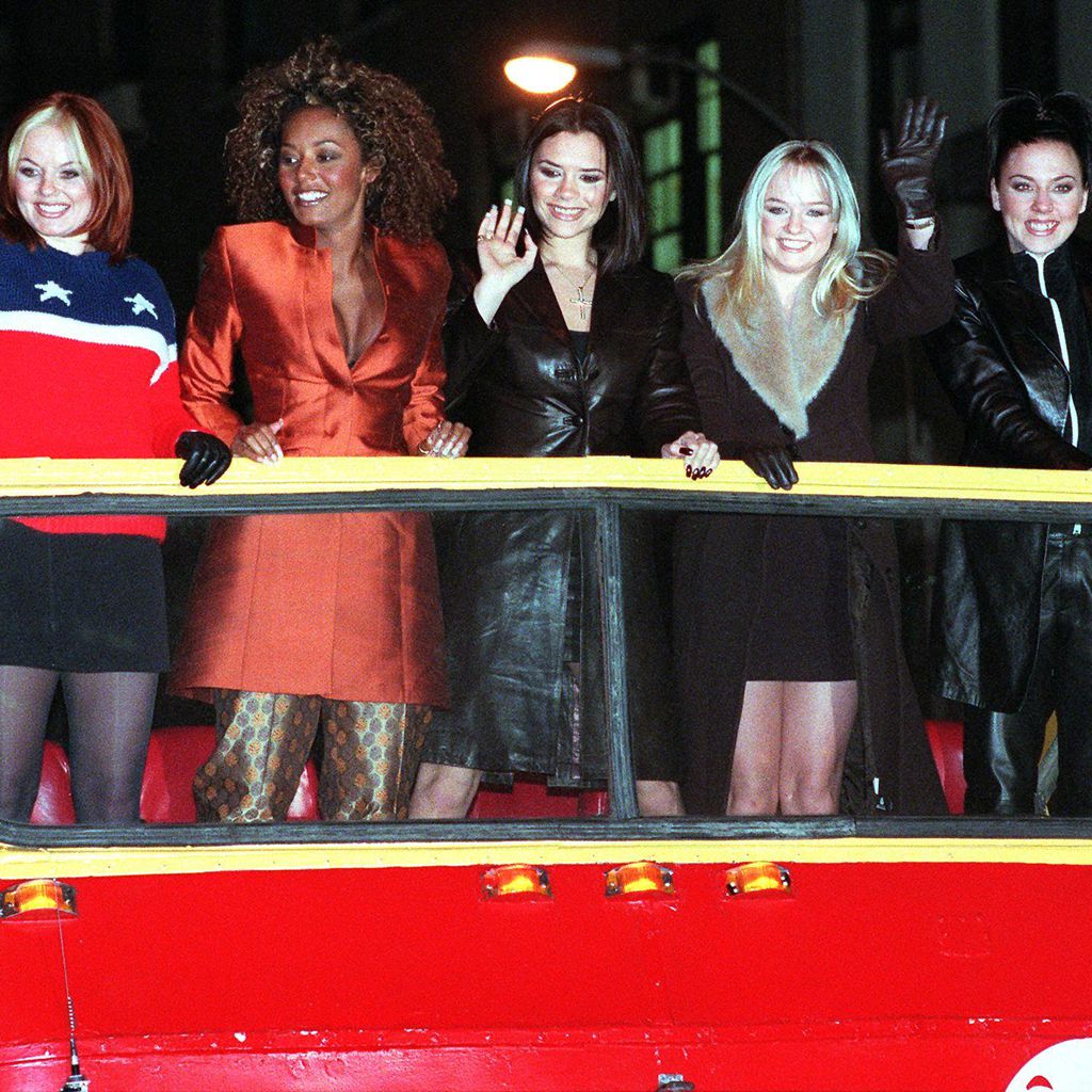 Spice Girls im Januar 1998