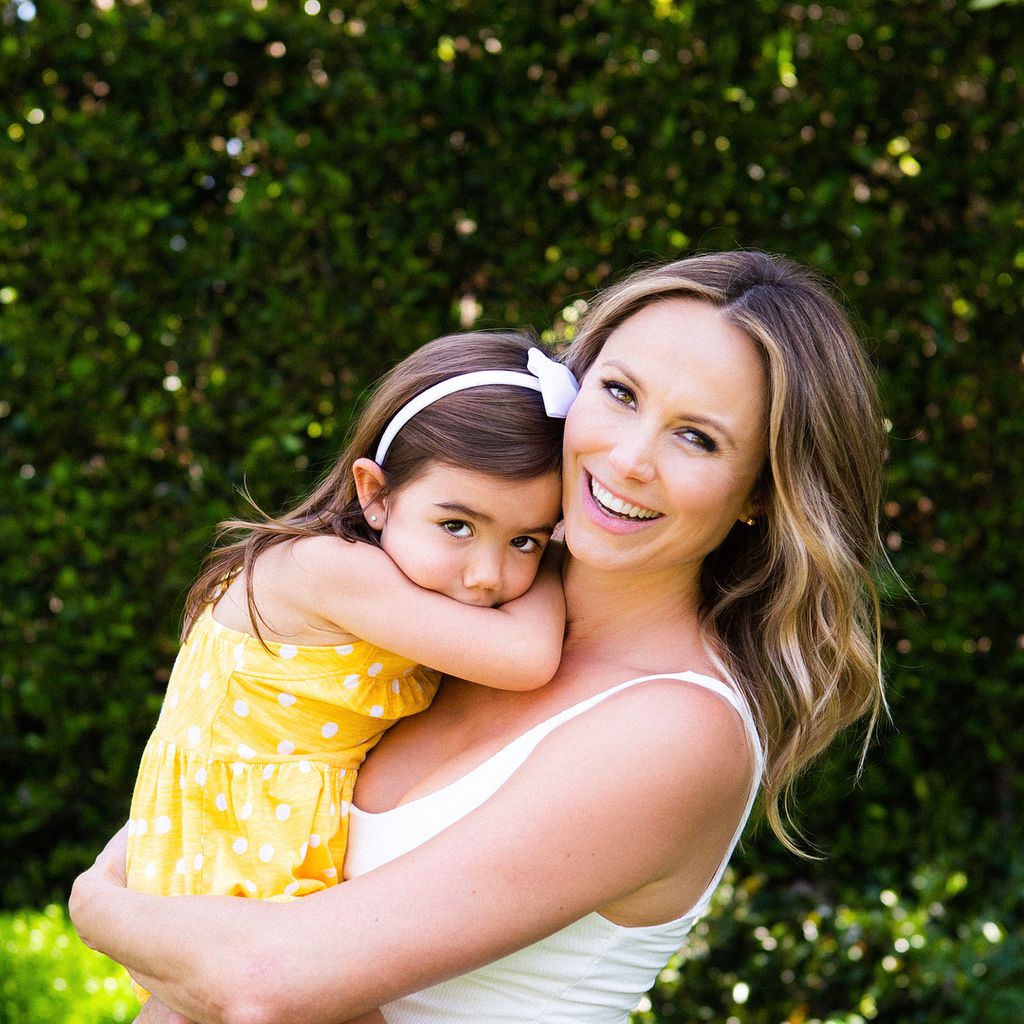 Stacy Keibler mit ihrer Tochter