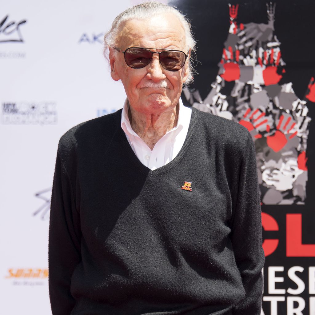 Stan Lee am TLC Chinese Theater in Hollywood