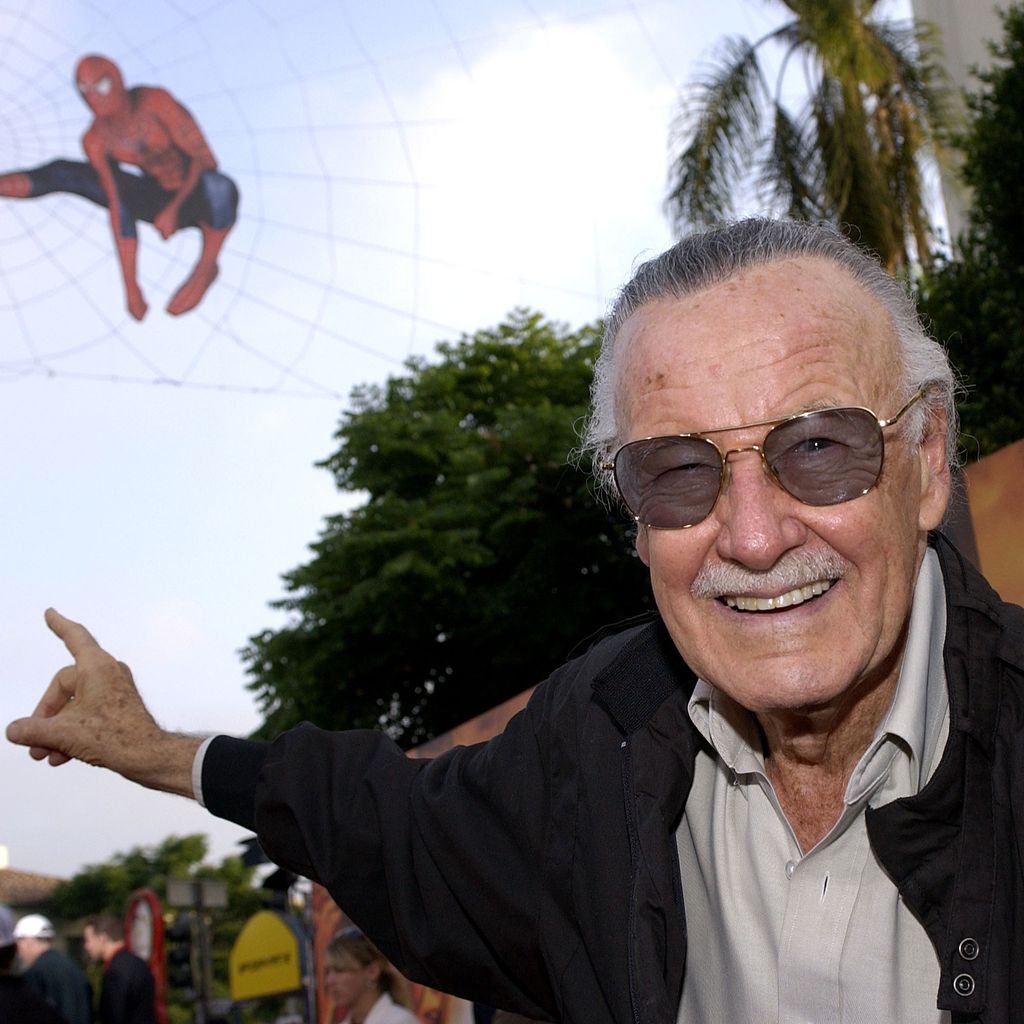 "Spider Man"-Creator Stan Lee im Mann Village Theater in Kalifornien, Juni 2004