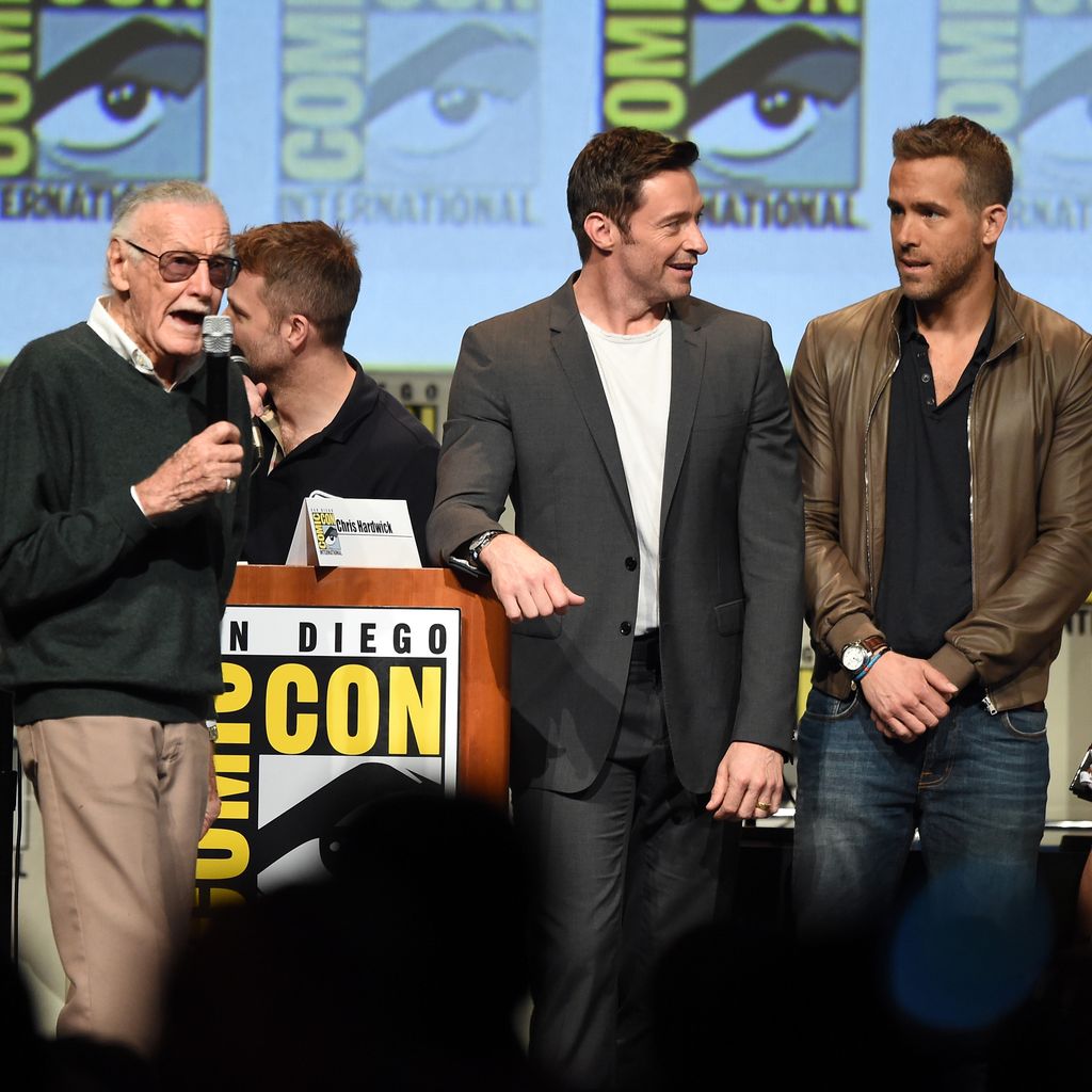 Stan Lee, Hugh Jackman und Ryan Reynolds