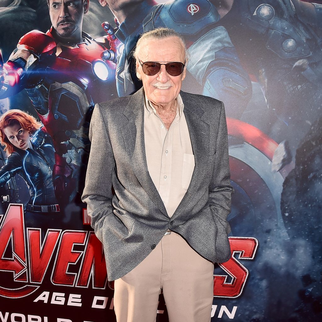 Stan Lee bei der Premiere von "Avengers: Age Of Ultron"