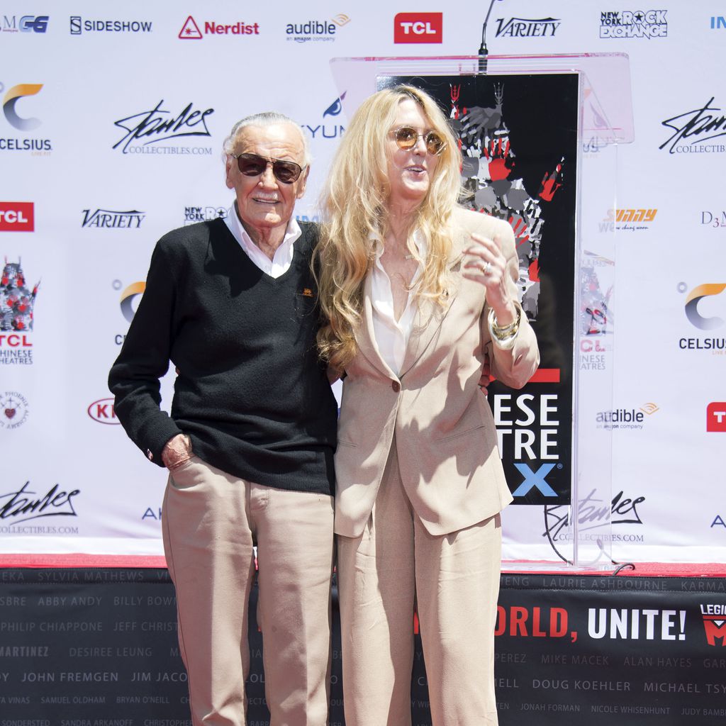 Stan Lee und seine Tochter J.C.